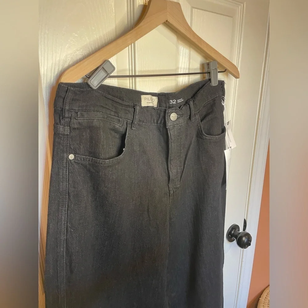Pilcro NWT Gwen Trouser Jeans in Black Size 32 - Picture 8 of 8